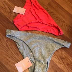 2 pairs of unworn Andie swim bottoms